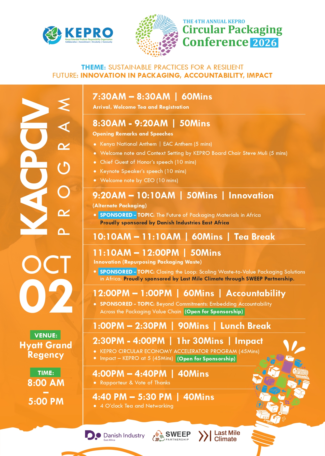 Preview of the KACPC 2026 conference program