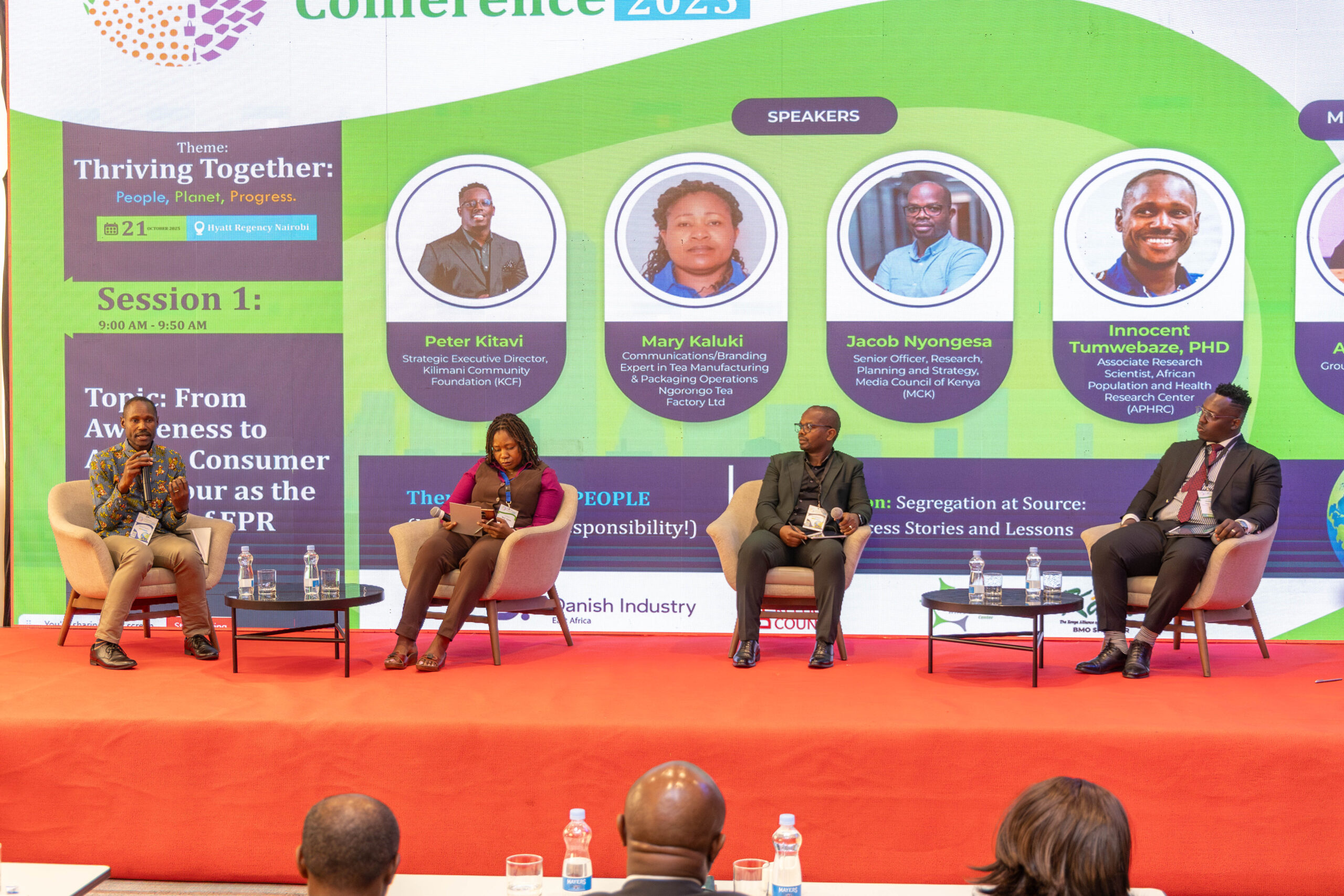 Conference speaker and panel discussion at KACPC