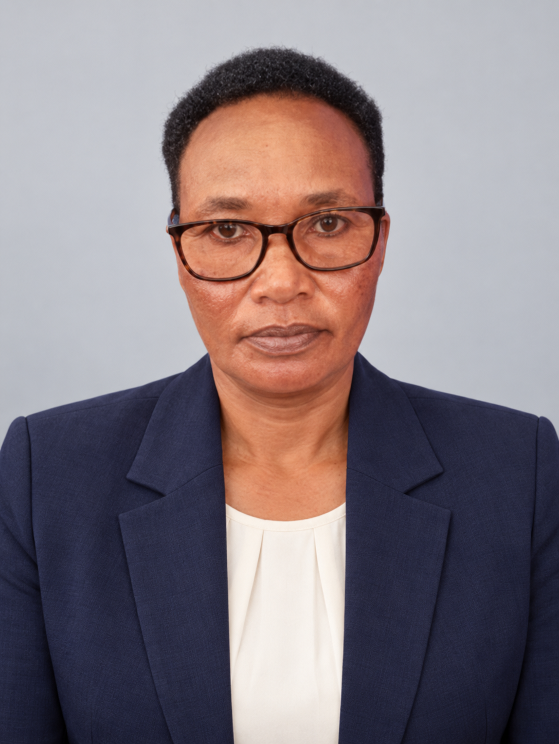 Portrait of Diffina Salim, Principal Environment Officer, Uasin Gishu County