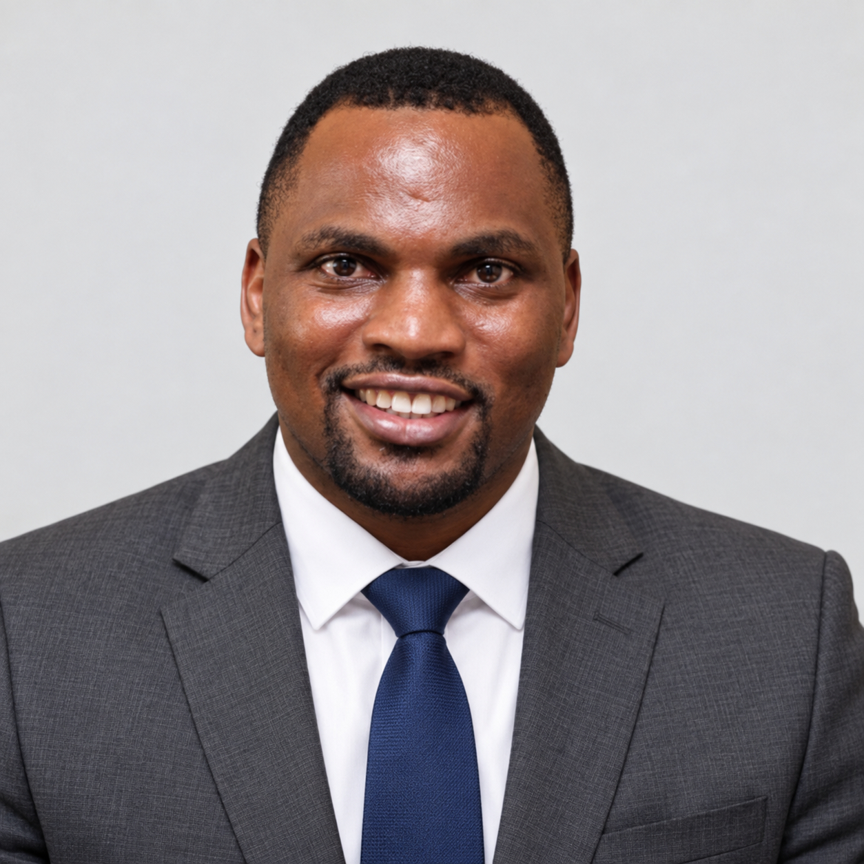 Portrait of Hon. Grantone Samboja Mwandawiro, CECM for Water, Sanitation, Environment, Climate Change and Natural Resources, Taita Taveta County