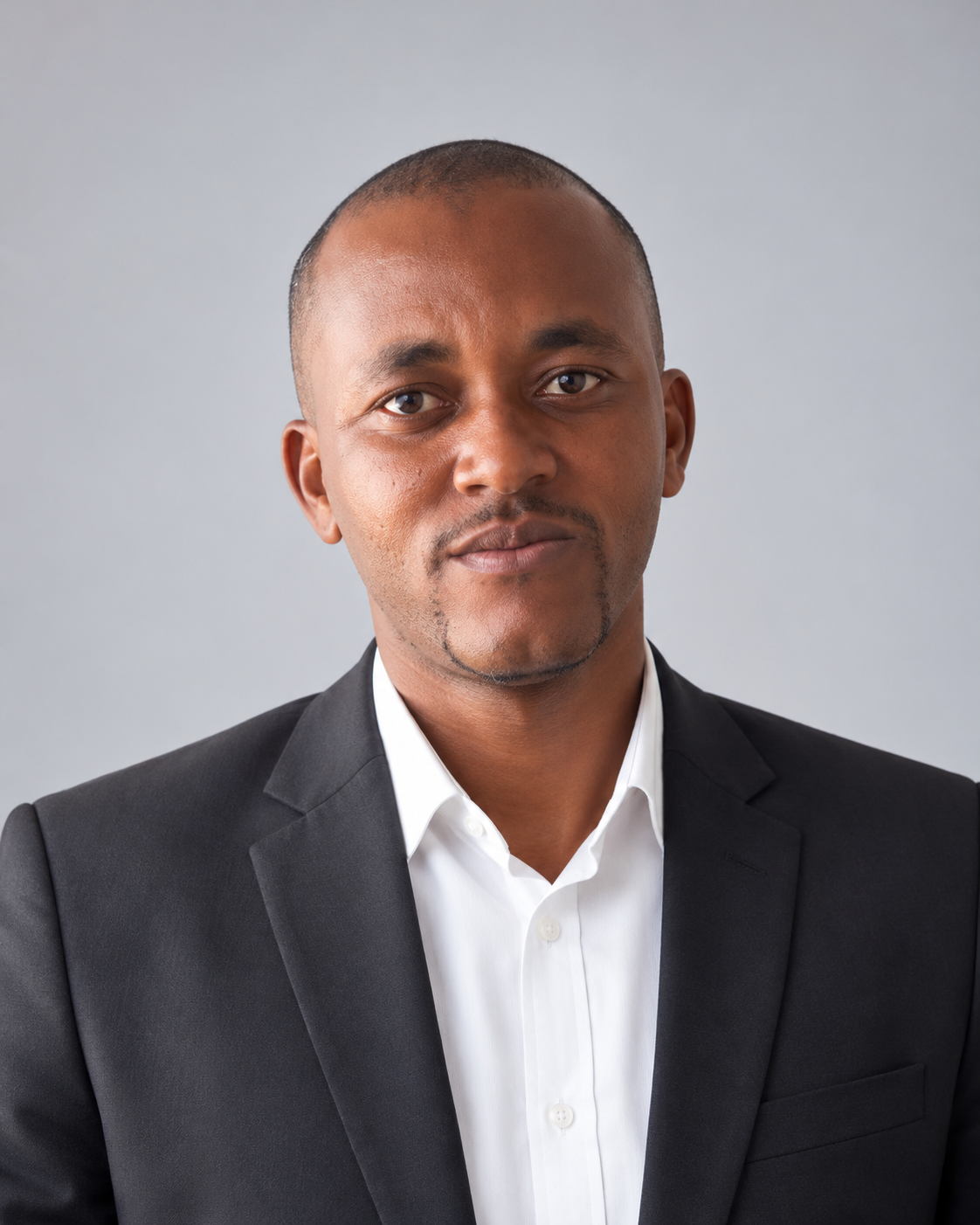 Portrait of Jules Mwamba of Kalobeyei Integrated Youth Progress
